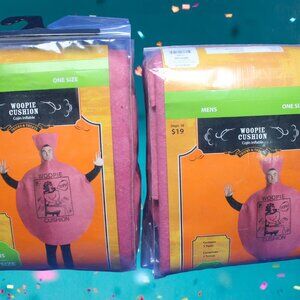 2X Whoopie Cushion Funny Woopie Adult One Size Costume Halloween  NEW